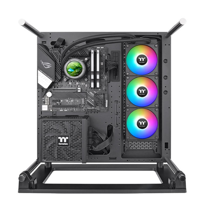 Thermaltake-CL-W415-PL12SW-A-sistema-di-raffreddamento-a-liquido-12-cm-Nero