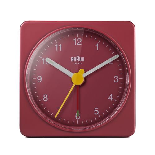 Braun-BC02R-sveglia-Sveglia-al-quarzo-Rosso