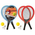 SportX 2004233 racchetta da tennis Plastica Multicolore 2 pz