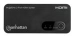 Manhattan-207614-ripartitore-video-HDMI-2x-HDMI--HDMI-4K-SPLITTER-2-PORT-4K-60HZ---MICRO-USB-POWERED-BLACK-