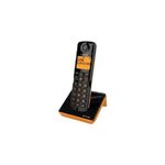 Alcatel S280 SOLO ORANGE Telefono DECT Identificatore di chiamata Nero, Arancione