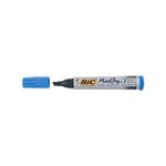 BIC Marking 2300 marcatore permanente Punta smussata Blu 12 pz