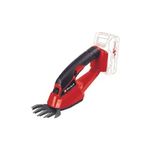 Einhell GE-CG 18/1 Li-Solo cesoia per erba cordless 10 cm 18 V Litio Nero, Rosso