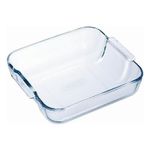 Pyrex 3137610001275 piatto piano Rettangolare Vetro temperato Trasparente 1 pezzo(i)