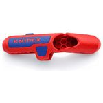 Knipex ErgoStrip pinza spellacavi Blu, Rosso