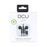 DCU-Advance-Tecnologic-34151011-cuffia-e-auricolare-Cuffie-Cablato-A-clip-Musica-e-Chiamate-Nero