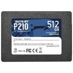 Patriot P210 SSD 512Gb SATA III Solid State Drive 2,5'' Interno