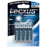 Neutra Tecxus LR03 4-BL Batteria monouso Mini Stilo AAA Alcalino