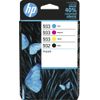 HP-Confezione-da-4-inchiostri-originali-932-933-nero-ciano-magenta-giallo