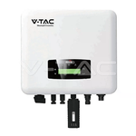 V-TAC Inverter Fotovoltaico di Rete Monofase Afore 6kW MPPT*2 CEI 0-21 con Schermo LCD WIFI Garanzia 10 Anni IP65