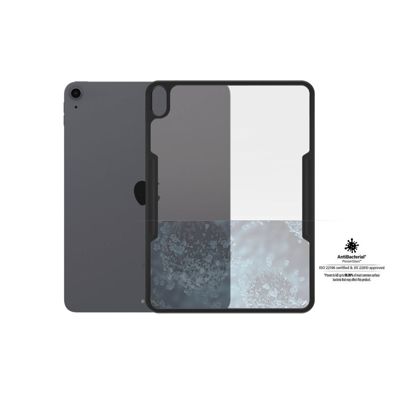 PanzerGlass-292-custodia-per-cellulare-279-cm--11--Cover-Nero--CLEARCASE-BLACK-AB---APPLE-IPAD-AIR-10.9IN-2020-