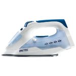 Imetec TITANOX K109 Ferro da stiro a secco e a vapore Acciaio inossidabile Blu, Bianco 2000 W