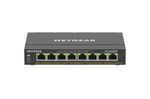 NETGEAR-8-Port-Gigabit-Ethernet-PoE--Plus-Switch--GS308EP--Gestito-L2-L3-Gigabit-Ethernet--10-100-1000--Supporto-Power-over-Ethernet--PoE--Nero