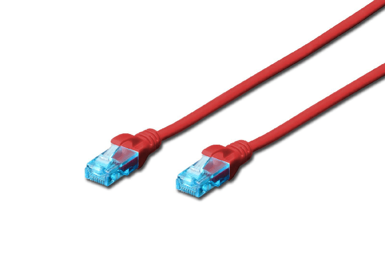 Cavo-patch-Digito-RJ-45--M--a-RJ-45--M--3-M-Copper-U-UTP-Cat-5E-Red--DK-1511-030-R-