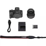 Canon-EOS-R100---RF-S-18-45mm-F4.5-6.3-IS-STM-Kit-MILC-241-MP-CMOS-6000-x-4000-Pixel-Nero