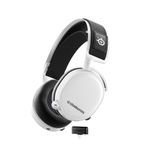 Steelseries Arctis 7+ Auricolare Con cavo e senza cavo A Padiglione Giocare USB tipo-C Bluetooth Nero, Bianco