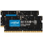 Crucial CT2K16G48C40S5 memoria 32 GB 2 x 16 GB DDR5 4800 MHz (32GB [16GBx2] Crucial DDR5-38400 4800MHz 1.2V CL40 SODIMM)