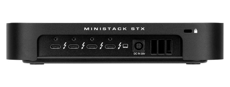 OWC-miniStack-STX-Dock---1x-slot-SATA-25---35---1x-slot-NVMe-m.2---4x-porte-TB4