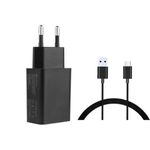 CoreParts MBXAP-AC0007-B Caricabatterie per dispositivi mobili Nero AC Interno (USB Power Adapter Black - 12W 5V 2.4A US