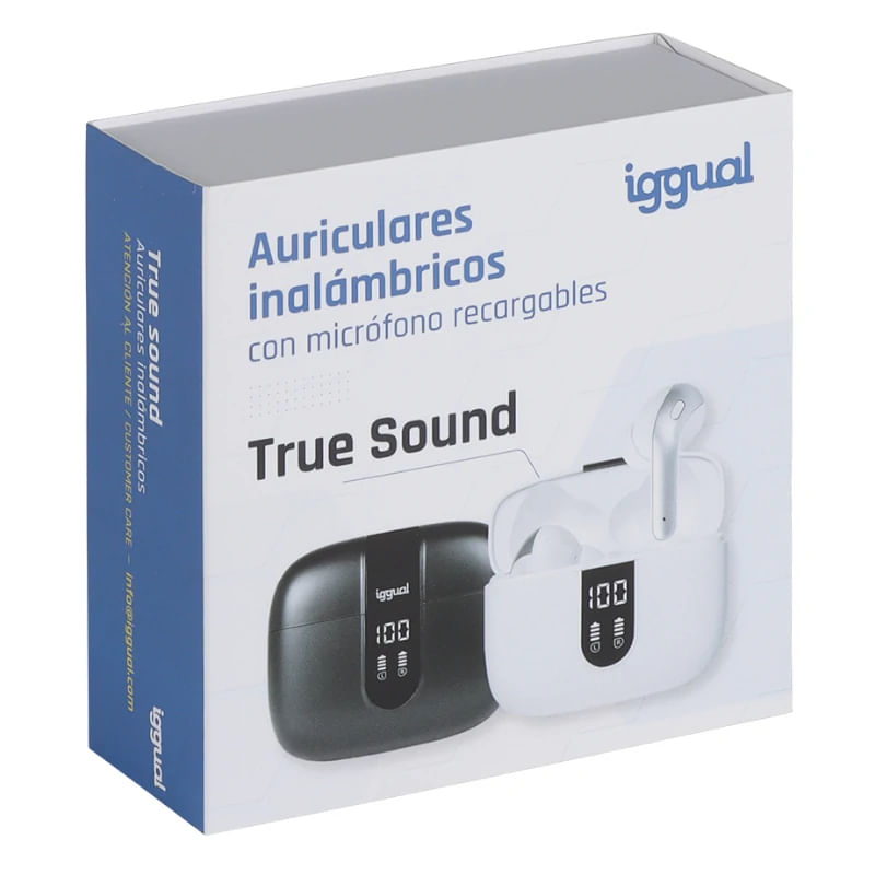 iggual-True-Sound-Auricolare-True-Wireless-Stereo--TWS--In-ear-Musica-e-Chiamate-Bluetooth-Bianco