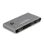 DeLOCK Switch KVM USB-C per HDMI 8K 60 Hz con USB 2.0