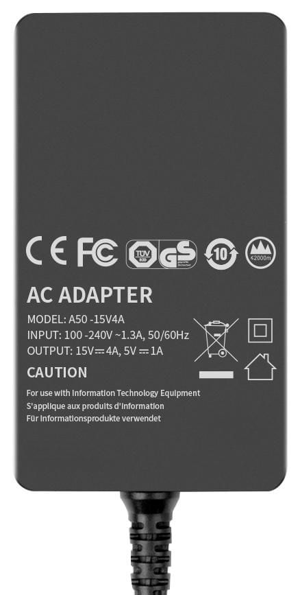 CoreParts-MBXMS-AC0001-adattatore-e-invertitore-Interno-65-W-Nero--Power-Adapter-for-MS-Surface---65W-15V-4.3A---Plug-Su