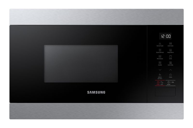 Samsung-MG22M8274CT-Forno-Microonde-con-Grill-Capacita--22-Litri-Potenza-1300W-Piatto-Doratore-Sensore-Smart-Moisture-Modalita--Standby-Touch-Controllo-Nero-Acciaio-Inossidabile