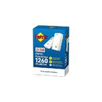 Avm FRITZ!Powerline 1260E WLAN Set 1200 Mbit/s Collegamento ethernet LAN Wi-Fi Bianco