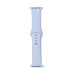 ESTUFF ES660147 accessorio indossabile intelligente Band Blu Silicone (Apple Watch Silicone Strap - Color: Sky Blue. Wid