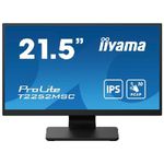 iiyama ProLite T2252MSC-B2 Monitor PC 54,6 cm (21.5") 1920 x 1080 Pixel Full HD LCD Touch screen Nero