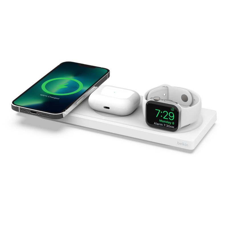 Belkin-BOOST↑CHARGE-PRO-Cuffie-Smartphone-Orologio-intelligente-Bianco-Carica-wireless-Ricarica-rapida-Interno