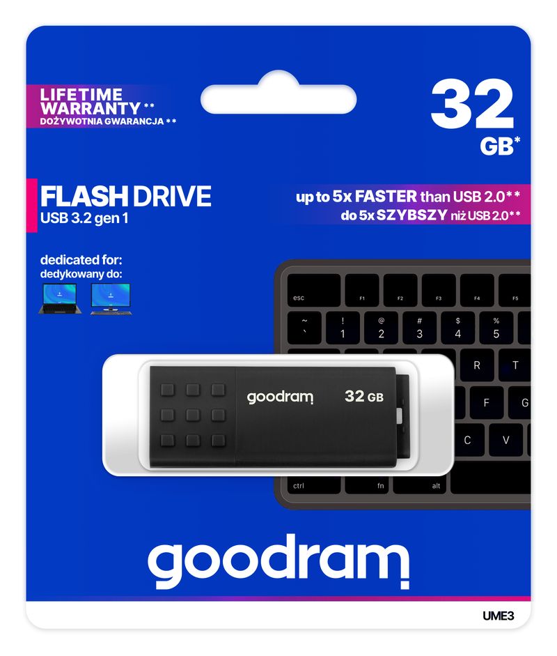 Goodram-UME3-unita-flash-USB-32-GB-USB-tipo-A-3.2-Gen-1--3.1-Gen-1--Nero