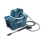 Makita DHW080ZK idropulitrice Verticale Batteria 380 l/h Nero, Blu