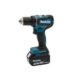 Makita DDF485RTJ3 trapano 1900 Giri/min Senza chiave 1,5 kg Nero, Blu