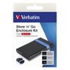 Verbatim-Store-N-Go-Enclosure-Kit-Box-esterno-HDD-SSD-Nero-Blu-2.5