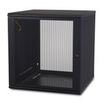 APC AR112 rack 12U Da parete Nero (APC NetShelter WX AR112 - Cabinet - wall mountable - black - 12U - 19)