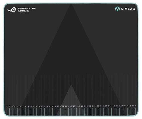 ASUS ROG Hone Ace Aim Lab Edition Tappetino per mouse per gioco da computer Nero (Asus ROG Hone Ace Aim Lab Edition Gami