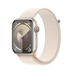 Apple-Watch-Series-9-GPS---Cellular-Cassa-45mm-in-Alluminio-Galassia-con-Cinturino-Sport-Loop-Galassia