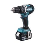 Makita DHP484RTJ trapano Senza chiave 1,8 kg Nero, Blu