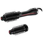 Rowenta K/Pro Stylist CF961L Spazzola ad aria calda Vapore Nero, Rosso 750 W 1,8 m