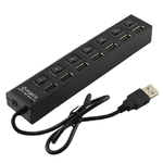 CoreParts-MSPP74014-hub-di-interfaccia-USB-2.0-480-Mbit-s-Nero--USB-to-7-Ports-USB2.0-HUB---Black-Black---Warranty--12M-