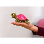 schleich-BAYALA-70759-action-figure-giocattolo--SCHLEICH-Bayala-Pink-Sapphire-Turtle-Toy-Figure-5-to-12-Years-Green-Pi