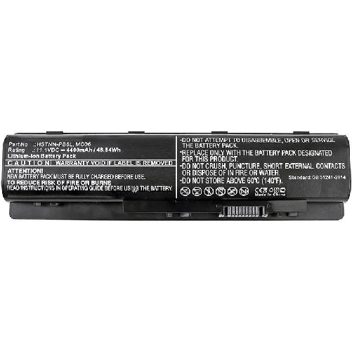 CoreParts-MBXHP-BA0108-ricambio-per-laptop-Batteria--Laptop-Battery-for-HP-49Wh---Li-ion-11.1V-4400mAh-Black---49Wh-Li-