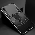 CoreParts MOBX-COV-JL-XR custodia per cellulare 15,5 cm [6.1] Cover Nero (Case for iPhone XR - With Ring Holder[Work wit