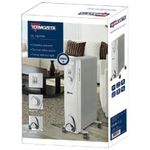 Termozeta TZR21 stufetta elettrica Interno Grigio 2000 W Stufa elettrica a convezione