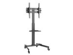 Equip-650607-carrello-e-supporto-multimediale-Nero-Pannello-piatto-Carrello-multimediale