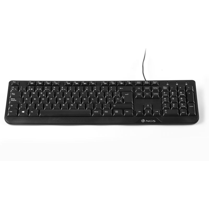 NGS-FunkyV3-QWERTY-PT-tastiera-Casa-USB-Portoghese-Nero