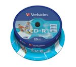 Verbatim-CD-R-AZO-Wide-Inkjet-Printable-700-MB-25-pz