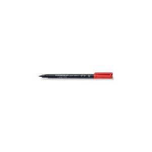 Staedtler 317-2 marcatore permanente Tipo di punta Rosso 10 pz