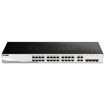 D-Link DGS-1210-24 switch di rete Gestito L2 Gigabit Ethernet (10/100/1000) 1U Nero